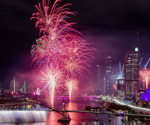 Riverfire by Australian Retirement Trust — on The Art Boat!