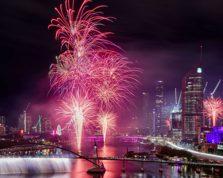 Riverfire by Australian Retirement Trust - on The Art Boat!