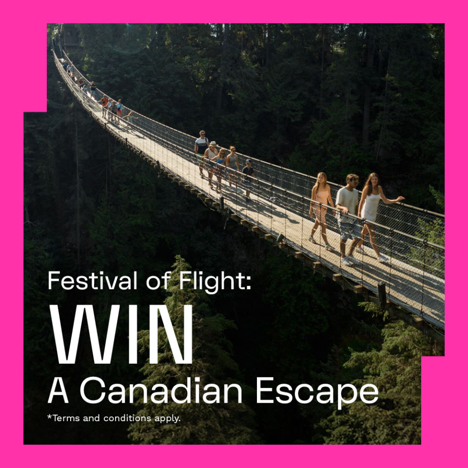 Want to Win A Holiday to Canada?
